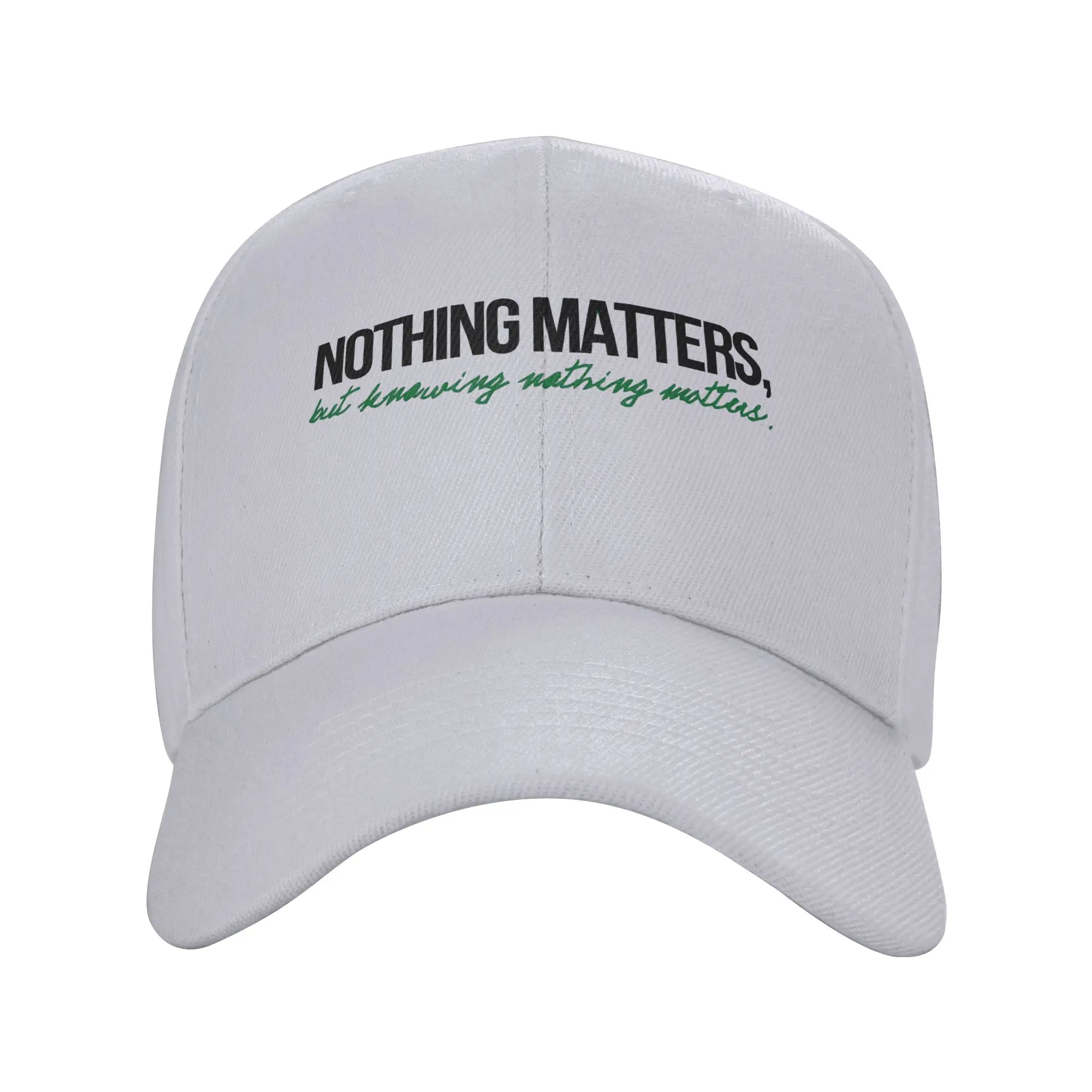 Wicked Quote - Dancing Through Life Trendy Baseball Cap Tailgate Party Men Sun Hat