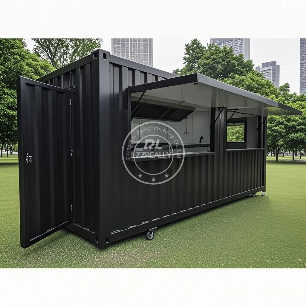 Luxury Container Restaurant Coffee Shop Bar MOBILE Store Food Kiosk Coffee Container Shop USA Standard for Sale