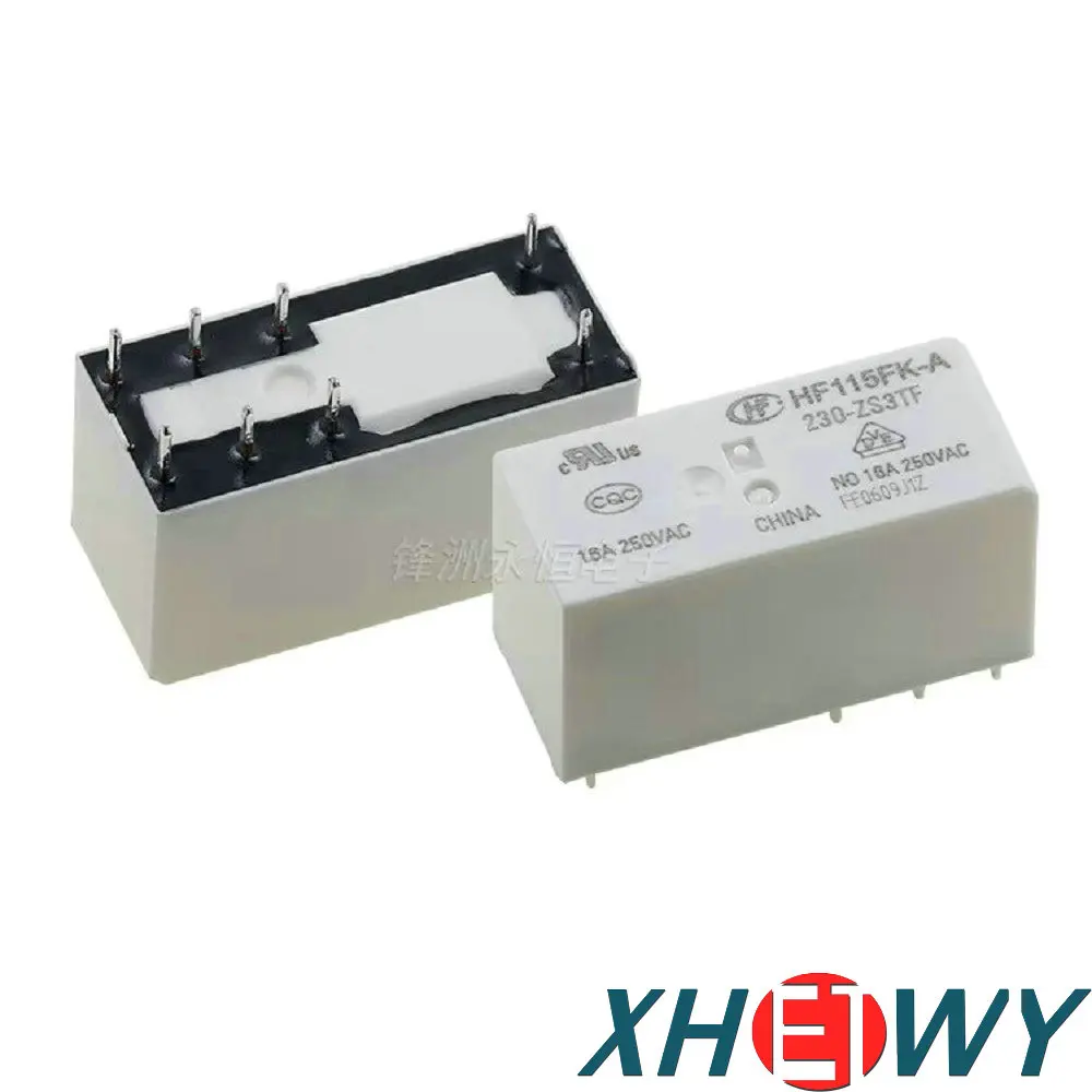 HF115FK-A-230-ZS3TF HF115FK-A 230-ZS3TF zestaw konwersji plastikowych uszczelnionych małych przekaźników AC dużej mocy 16A HF115FK-A-230 ZS3TF