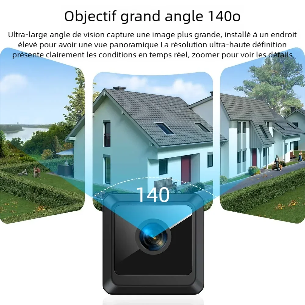 Compact Multi - Functional Camera with Motion Detection, Infrared Night Vision, Magnetic Mount and WiFi Connectivity