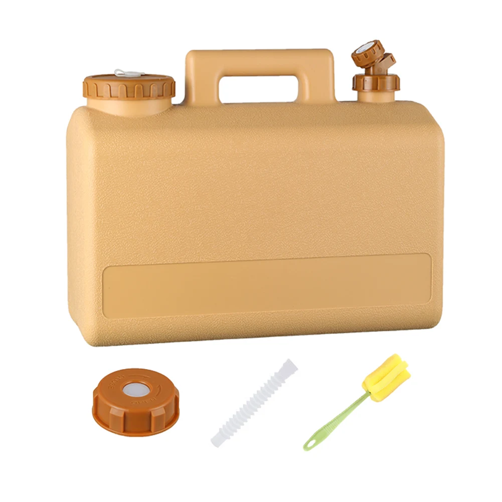 

20L Camping Water Jug with Faucet Water Storage Container Large Capacity Water Dispenser Carrier for Vehicle Car Camping