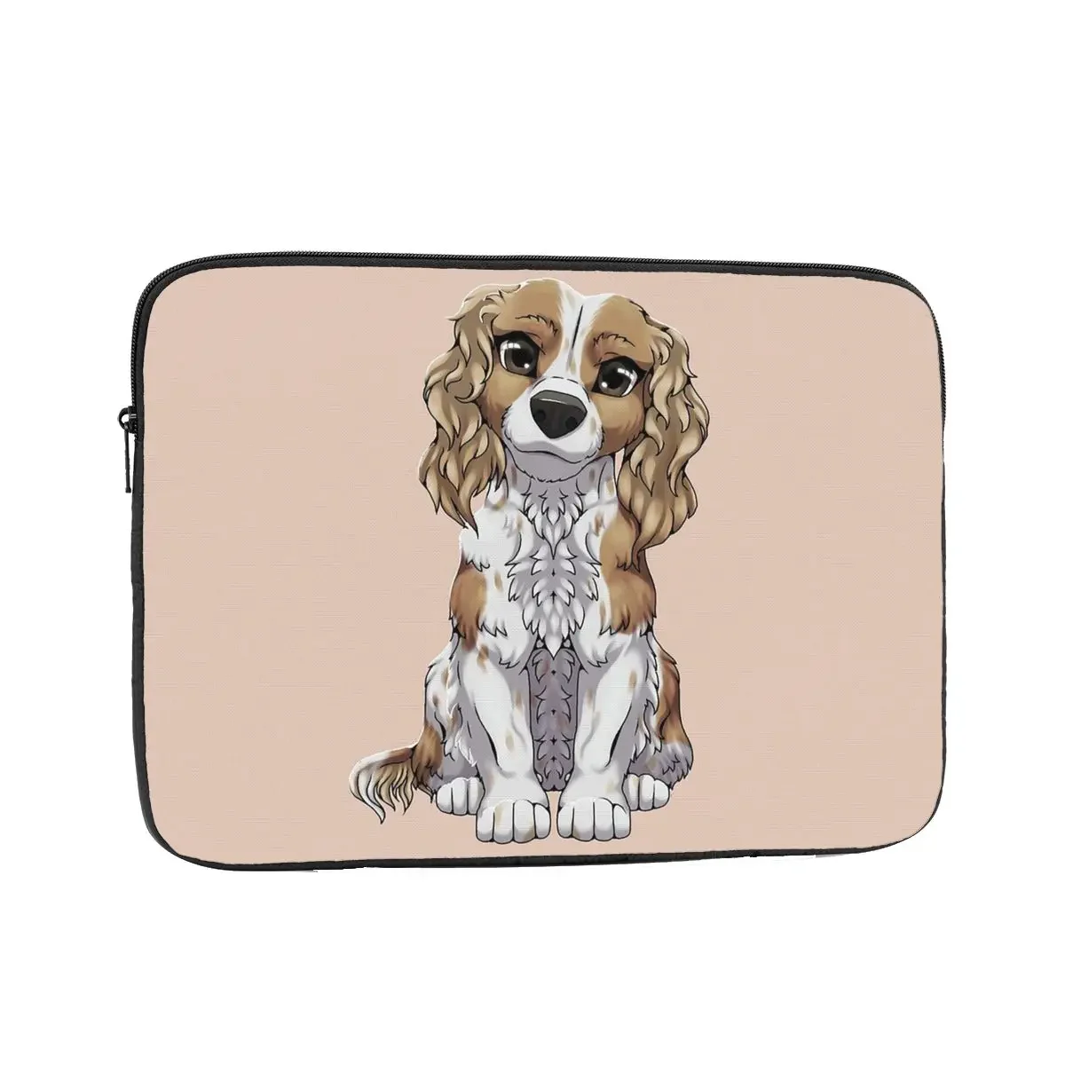 Lemon And White Cocker Spaniel Cute Puppy Notebook Laptop Bag Case Pouch 10 12 13 15 17 Inch Tablet Shockproof Case Bag