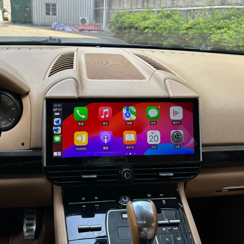

12,3 авто стерео Carplay Android для Porsche Cayenne 2010-2016 автомобильный GPS-навигатор мультимедийный плеер головное устройство Radio Media Satnav