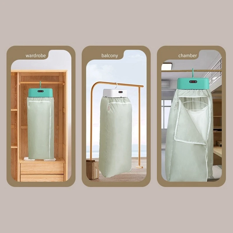 Portable Clothes Dryer For Apartment RV Travel Foldable Mini Dryer Machine For Light Clothes Baby Clothes