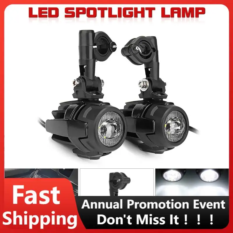 Motorcycle Universal Led Spotlight Lamp 4000Lm Fog Light 12V Headlights Fog Light Assembly 40W Motorcycle Headlight