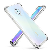 For Vivo 1920 Case Clear Silicone Soft Protect Back Cover Case For Vivo S1 Pro Clear Shockproof Coque For Vivo V17 Russia Funda