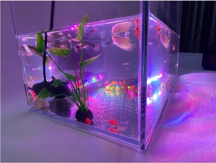 USB水族館ライト,カラフルな水槽ライト,100v-240v,17cm, 27cm, 37cm, 48cm, 58cm, 1個に適用可能なアクセサリー