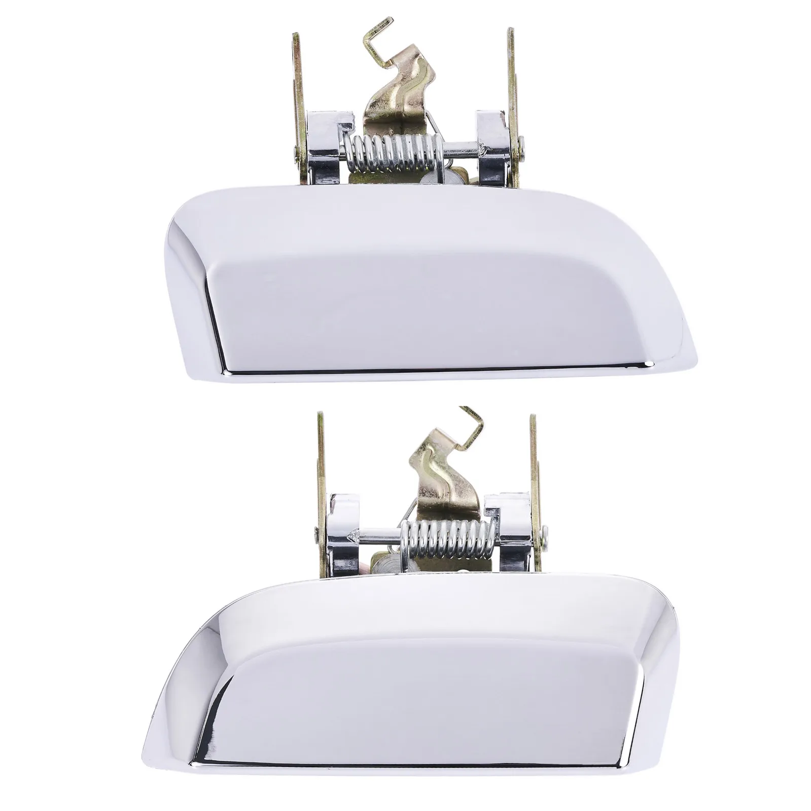Door Handle Outer for Nissan Pathfinder R51 05-13 Set of 2 Chrome REAR LH +RH