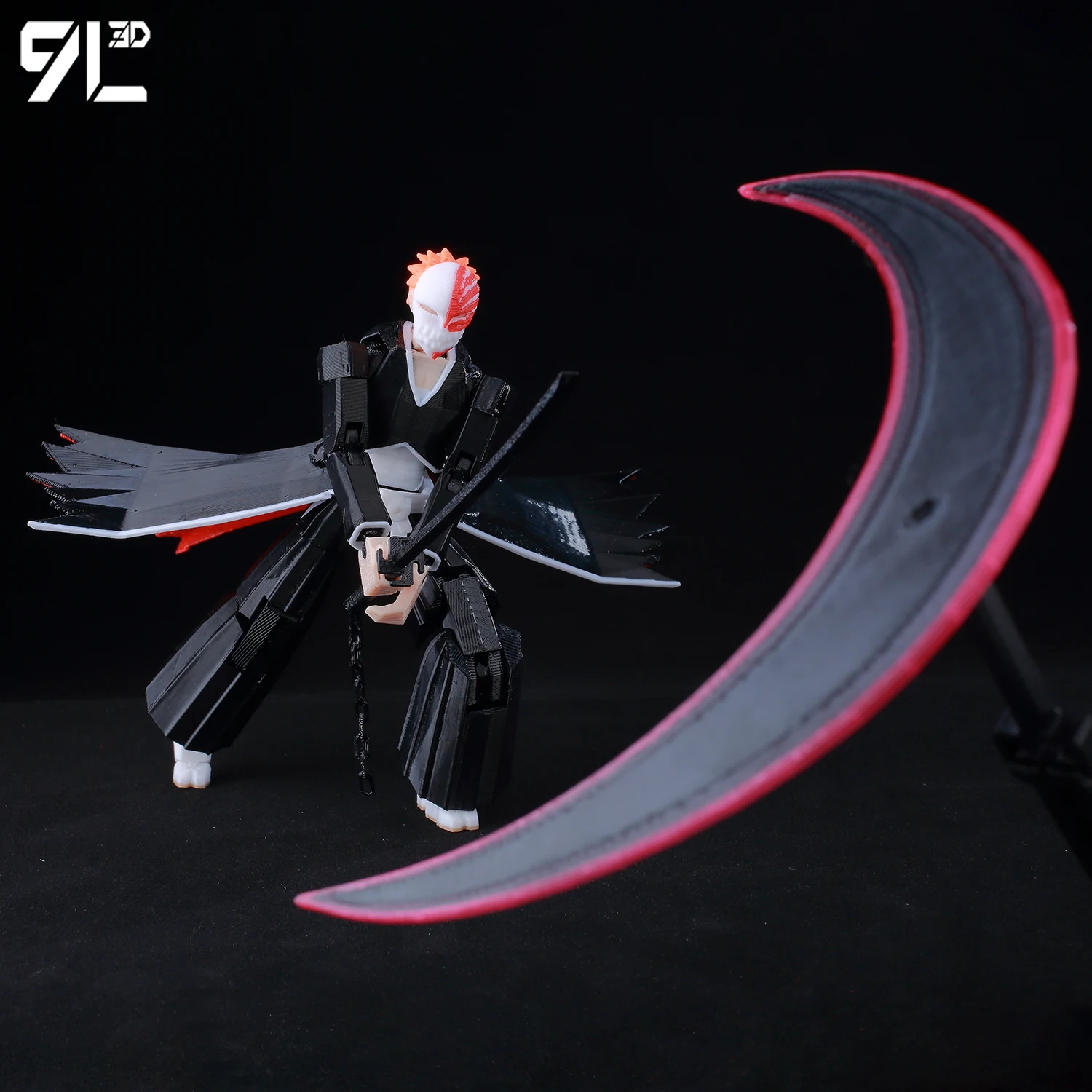 9L3D Lucky 13 Titan 13 Ichigo Kurosaki Anime Action Figure Dummy
