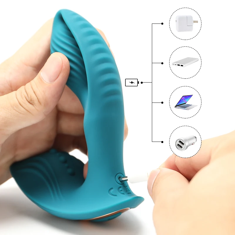 Women Wand Rechargeable Massager Remote Control Heating Vibrator Wireless Wearable Sex Toys G-Spot Masturbator