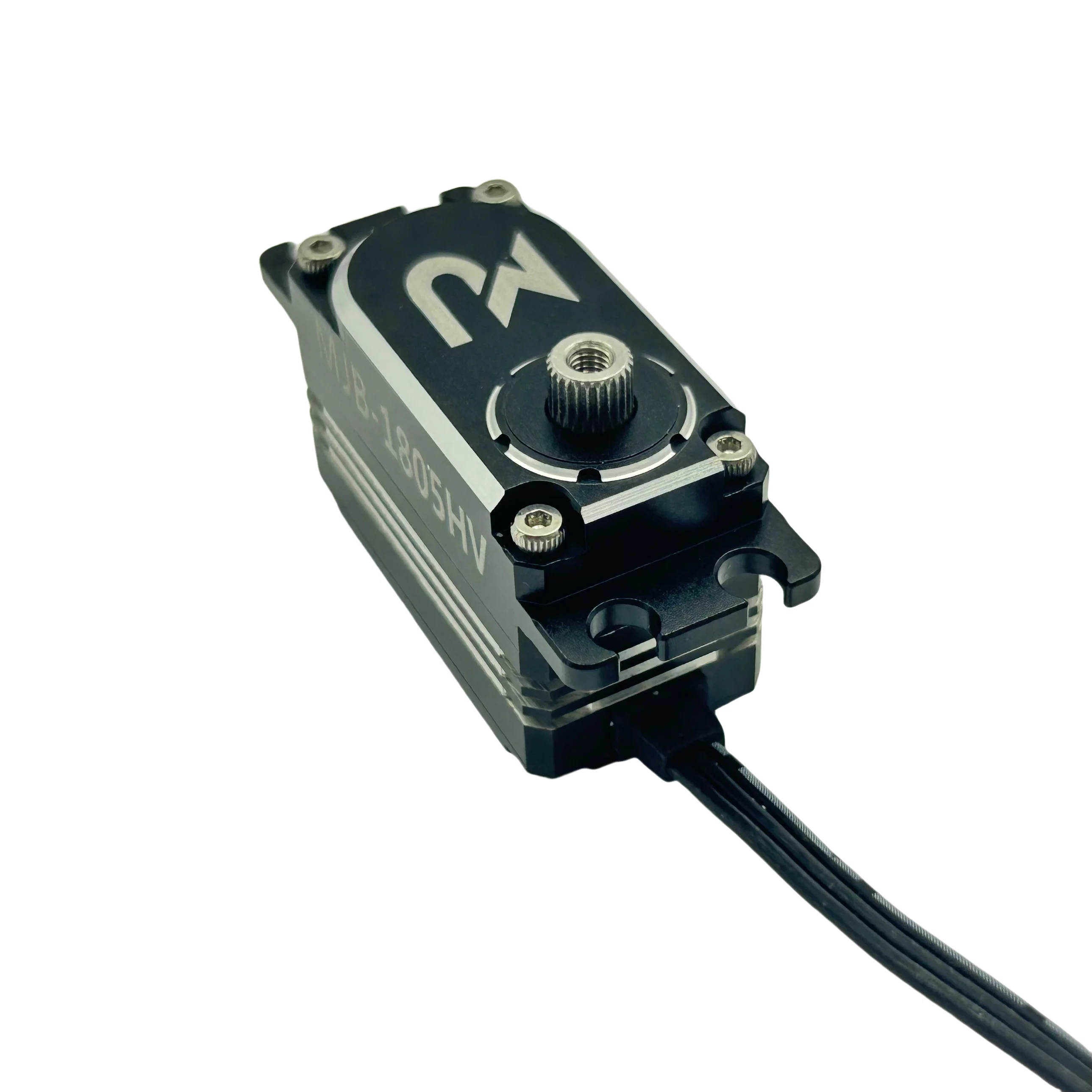 Servo sin escobillas de perfil bajo MJB-1805HV 8,4 V 18 kg Servo digital de alto voltaje duradero con engranaje metálico con 0,05 segundos/60 °   Respuesta rápida