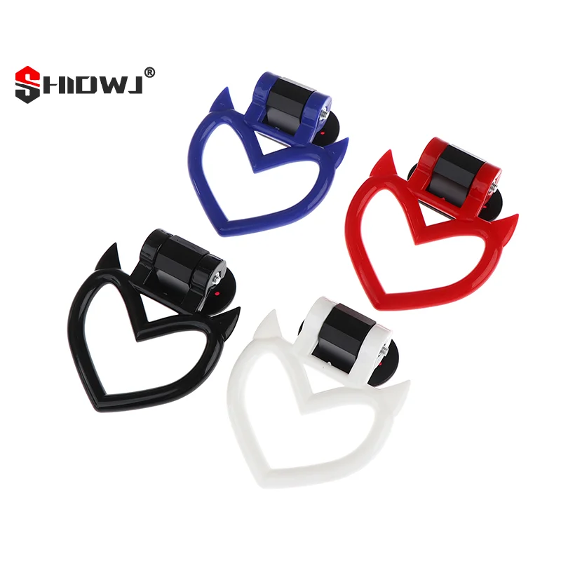 

1Pc Tow Rope Horn Shape Ring Car Tow Decoration Belt Train Bus Handle Hand Strap Drift Charm Strap Tow Hook Car Styling