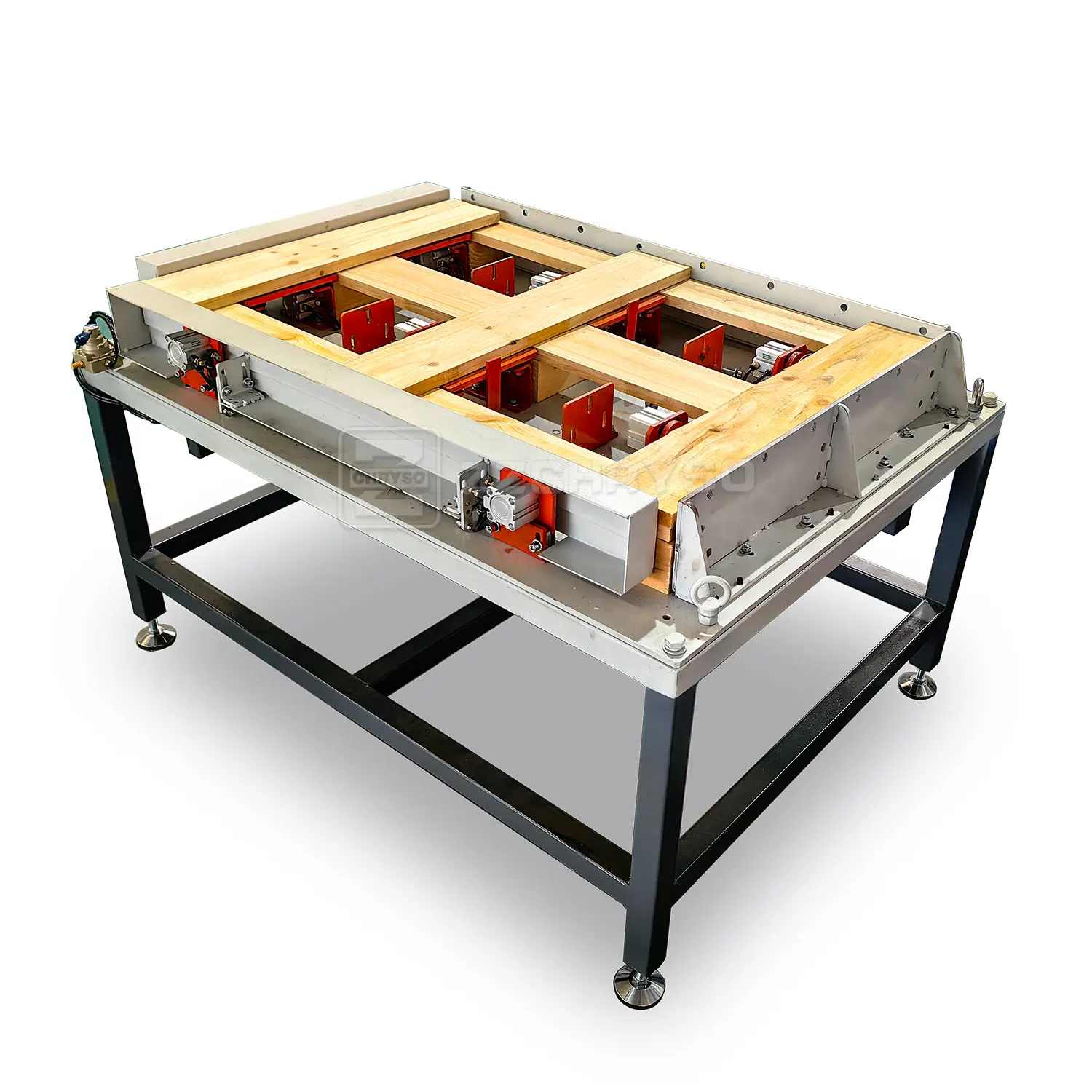 CE Wood Pallet Nailing Machine Table Wood Pallet Wood Tray Making Jig