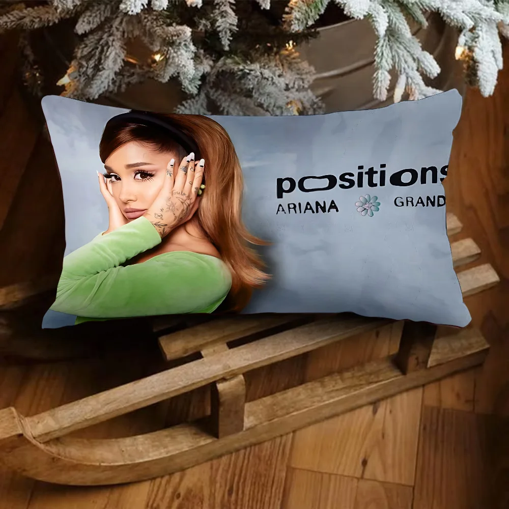 Double-sided Printing Rectangle Pillow A-arianaS GrandeS Case Bedside Pillowcase Sofa Cushion Cover Room Home Decoration