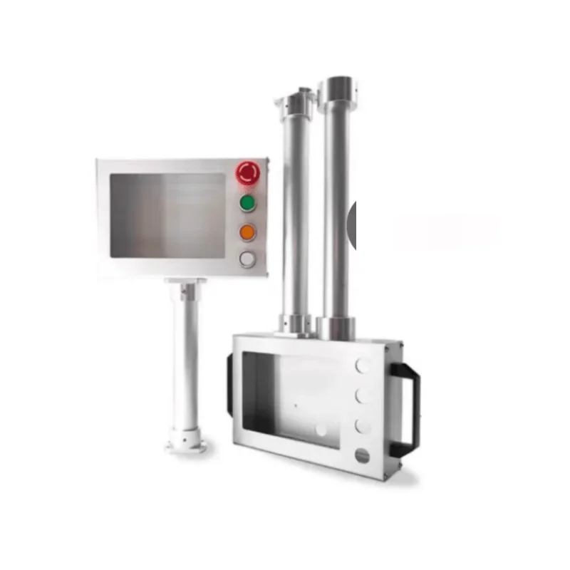 7 inch 10 inch aluminum alloy material touch screen mounting box column bracket can be rotated for Siemens Weilentong