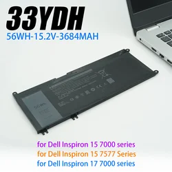 33YDH 56WH Battery for Dell Latitude 13 3380 14 3490 15 3590 3580 Inspiron 17 7000 77787779 7786 7773 Inspiron 15 7577 G3 3579