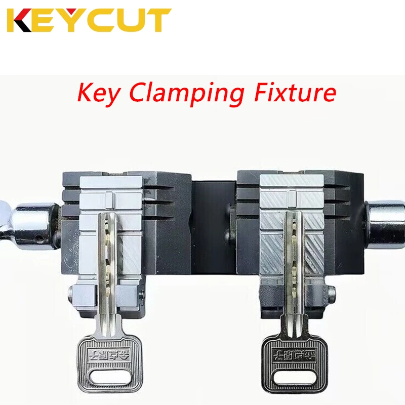 Key Machine Key Clamp Fixture for Car Keys and House Keys Locksmith Tools