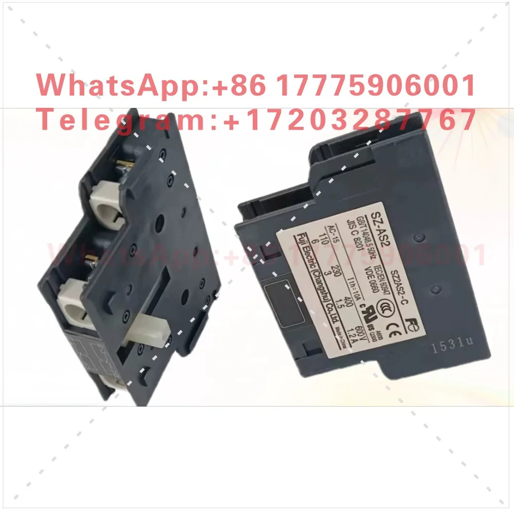 Fuji Contactor Side Mounted Auxiliary Touchpoint SZ-AS1 AS2 SZ-ZM1 SZ-N4T N6T N…