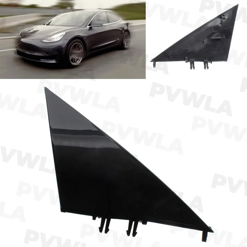 1PC Right Side Rear Door Mirror Triangle Cover For Tesla Model 3 2017 2018 2019 Car accessories