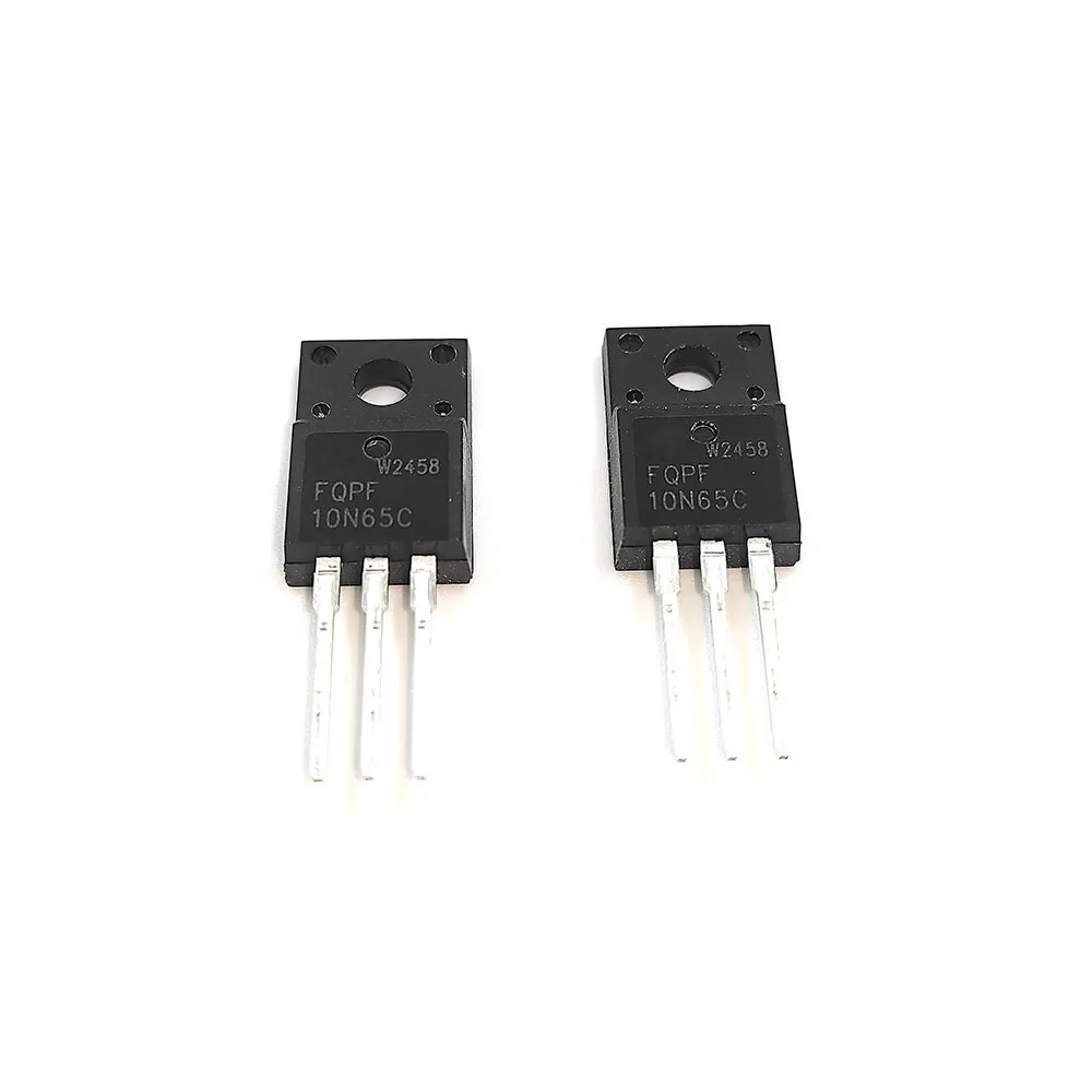 5~10PCS/PCS FQPF10N65C 10N65 TO-220F 10A 650V N-channel field effect transistor MOS New and Original