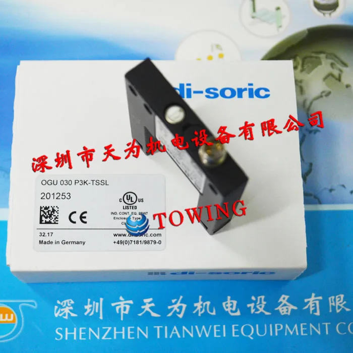 [Genuine - Quality Assurance One Year] OGU 030 P3K-TSSL German Si-soric Photoelectric Sensor