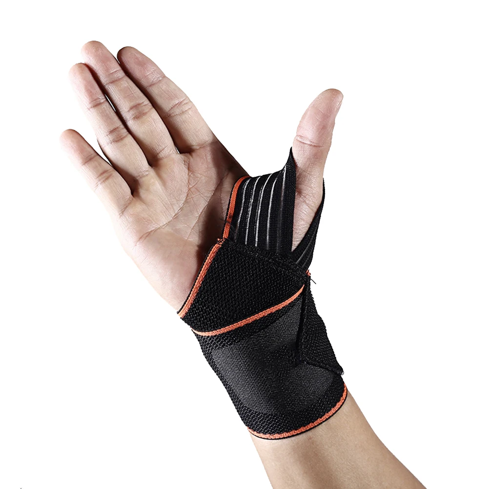 

Wrist Support Strap Handguard Pressure Belt Sprain Wraps Fitness Wrist Band Tennis Badminton Football Gym