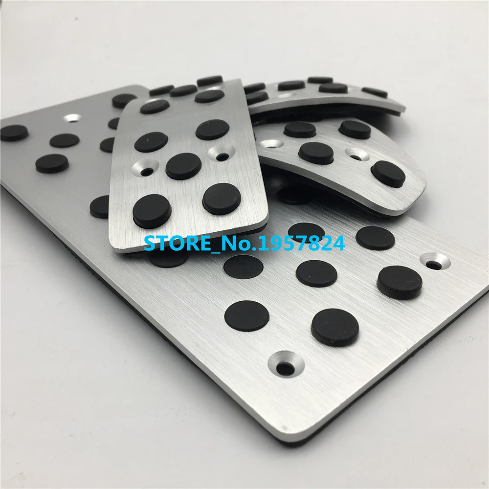 Car Modified Pedal Kit for Renault Clio MT/AT 2013~2020 Accelerator Brake Footrest Decorative Pad Cover Refitting Accessory Part