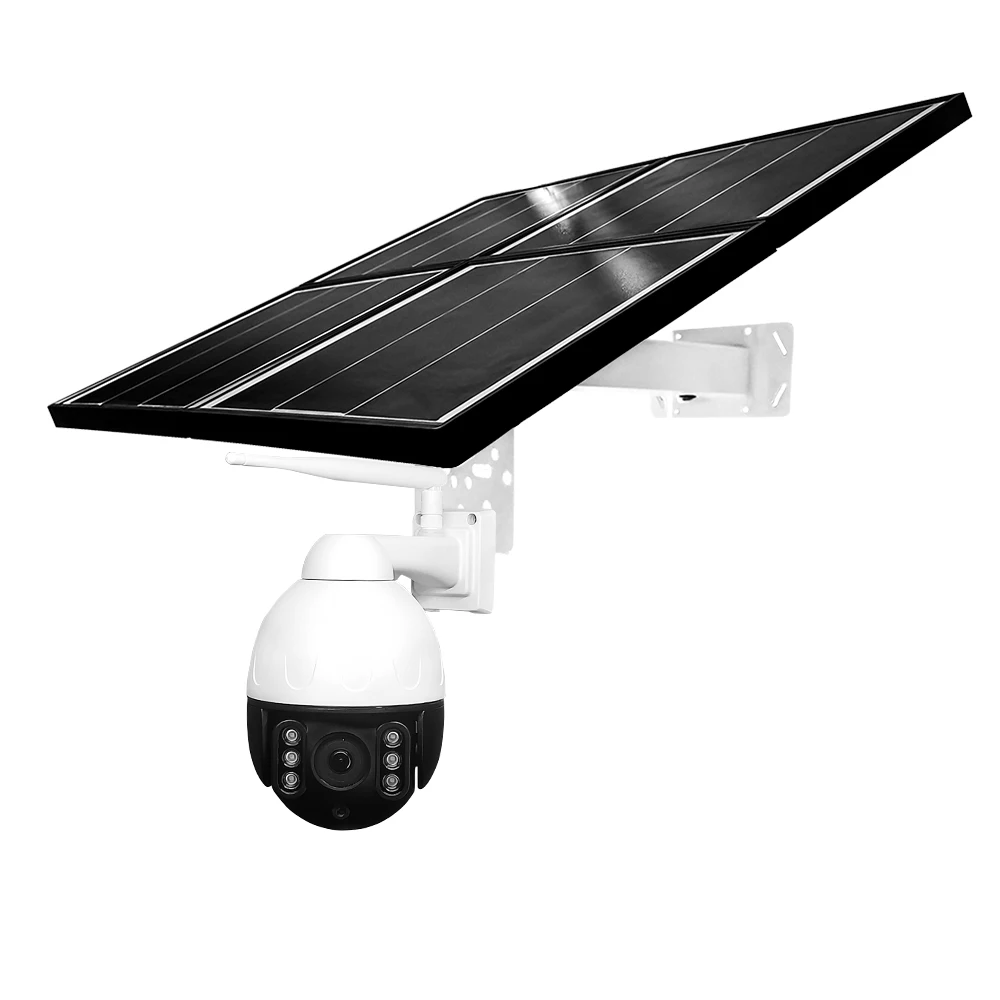

Wesecuu 4G 4X 18X Lens Solar Battery Camera Outdoor CCTV Camera System Solar Waterproof Zoom Lens Security Camera