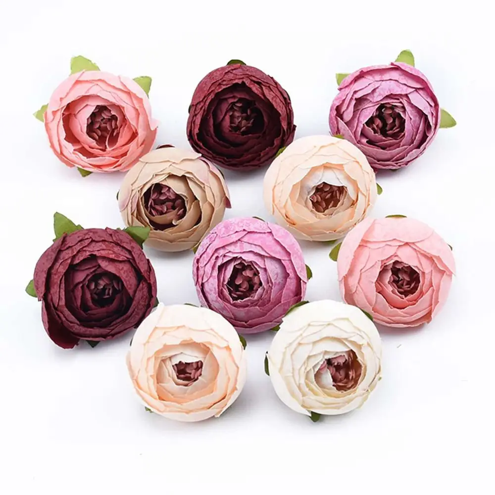 40/80 Stück Künstliche Seiden-Teerosen-Knospen Bestseller für Festliche Anlässe, Heimdekoration, Tischkränze, Hochzeitsdekoration, Party-DIY-Geschenk, Kopfschmuck