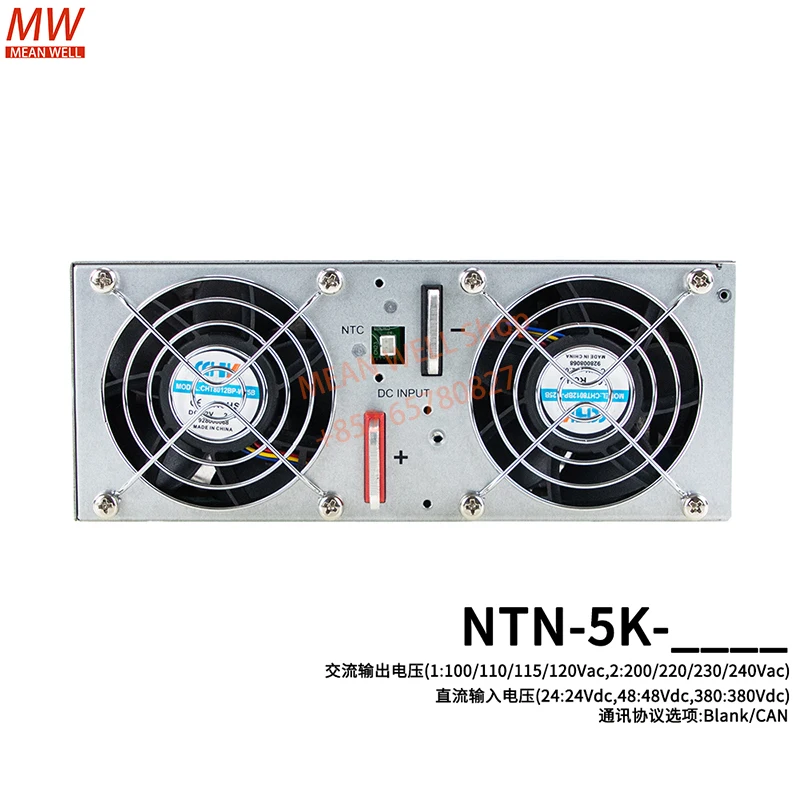 

Оригинальный импульсный источник питания MEAN WELL, 5 кВт, инвертор True Sine Wave с зарядным устройством переменного тока/ИБП NTN-5K-224 NTN-5K-248 NTN-5K-124 148