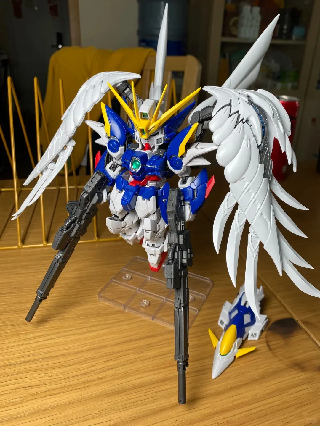 GAOGAO MGSD Wing Zero EW Kit de modelo de montagem XXXG-00W0 Robô com adesivos Figura de ação Kits de modelo de plástico Brinquedos presentes