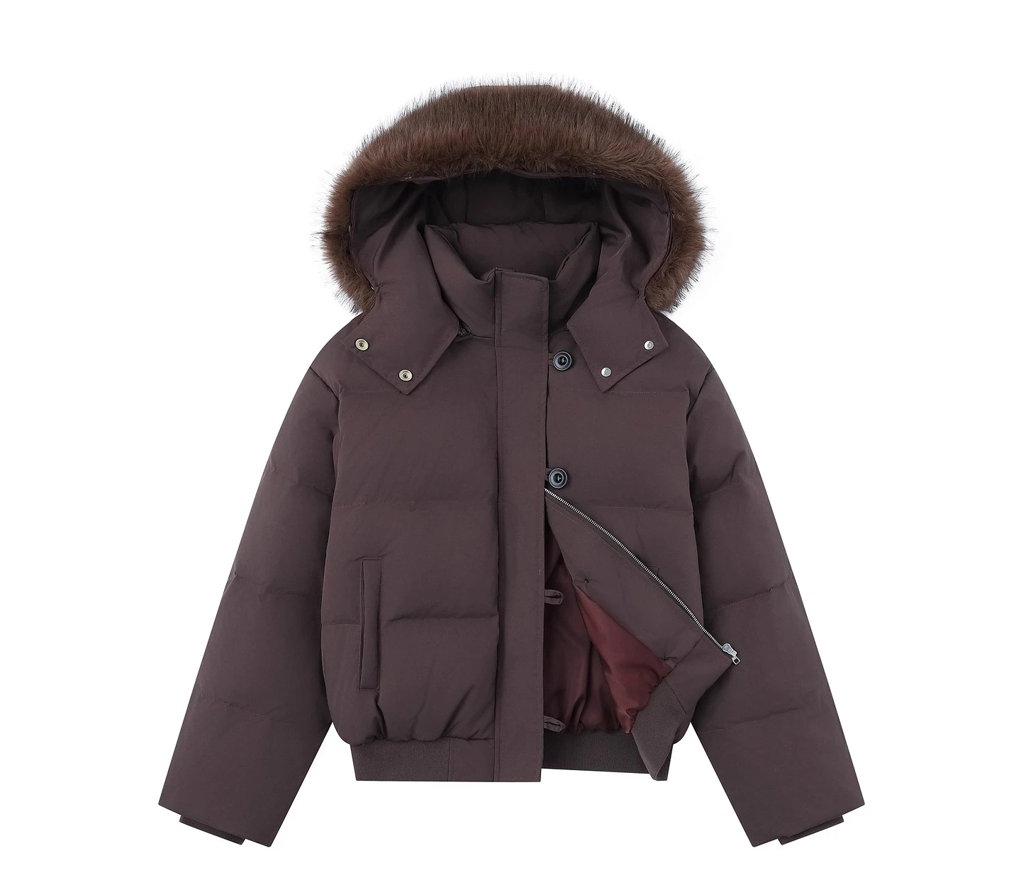 سترات شتوية جديدة للرجال لعام 2025 ذات ياقة مبطنة بيضاء للرجال والنساء معاطف عصرية للزوجين عتيقة دافئة معاطف بأكمام طويلة للأسفل #5