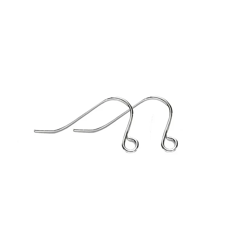 Boucles d\'oreilles en argent Sterling 925, crochets hypoallergéniques Anti-allergie, Lot de fermoirs pour la fabrication de bijoux à faire soi-même,