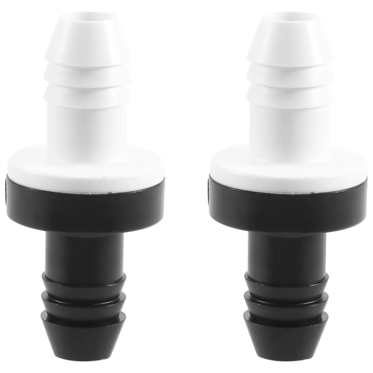 AT77 2 шт. 3/8 дюйма 10 мм встроенный ABS односторонний обратный обратный клапан для воды для топливного газа, жидкого воздуха