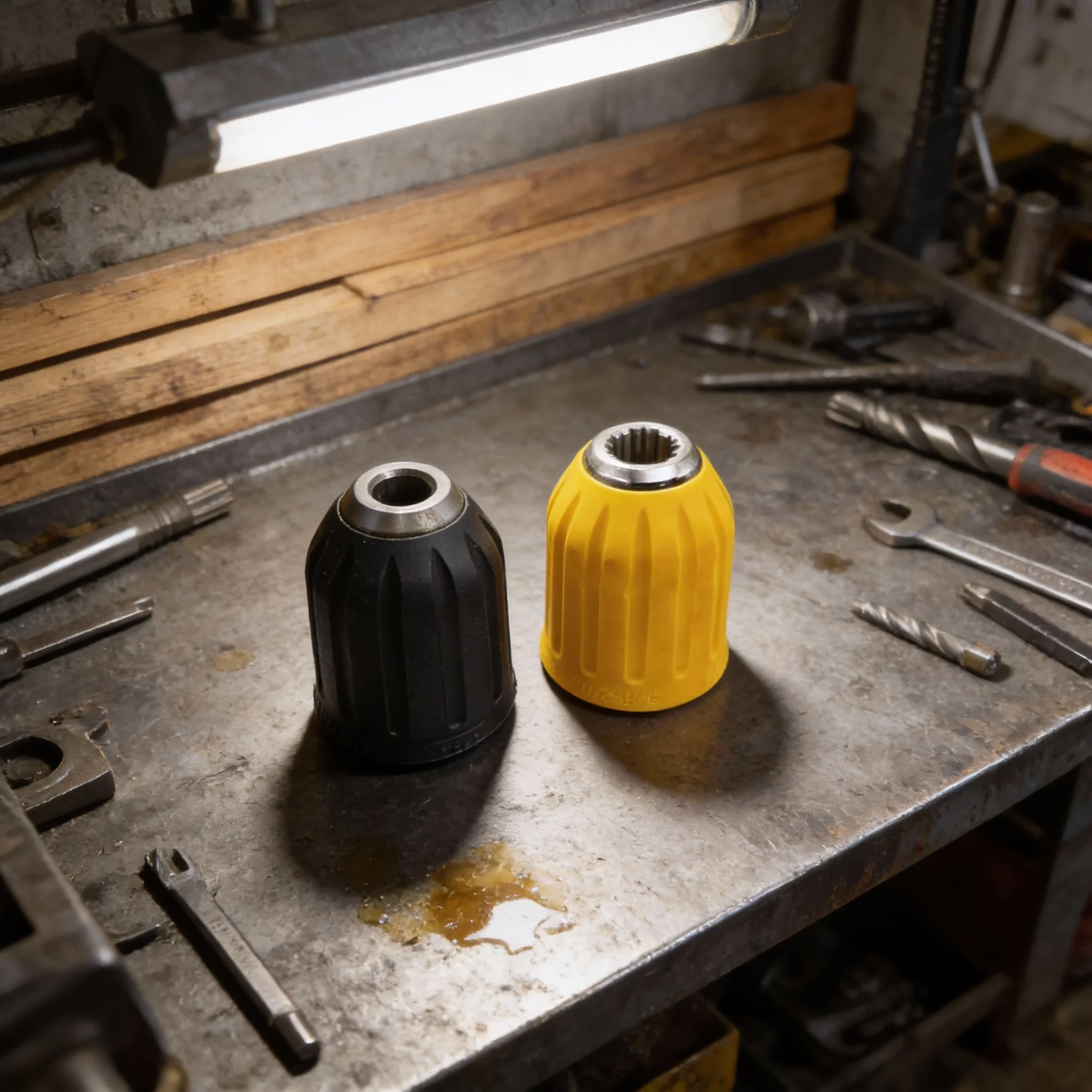 

1 шт., 10 мм, 3/8-24UNF, плотный ручной сверлильный патрон, полуметаллический, без инструментов, быстросменный ключ с литиевой батареей, адаптер для ручного сверлильного патрона