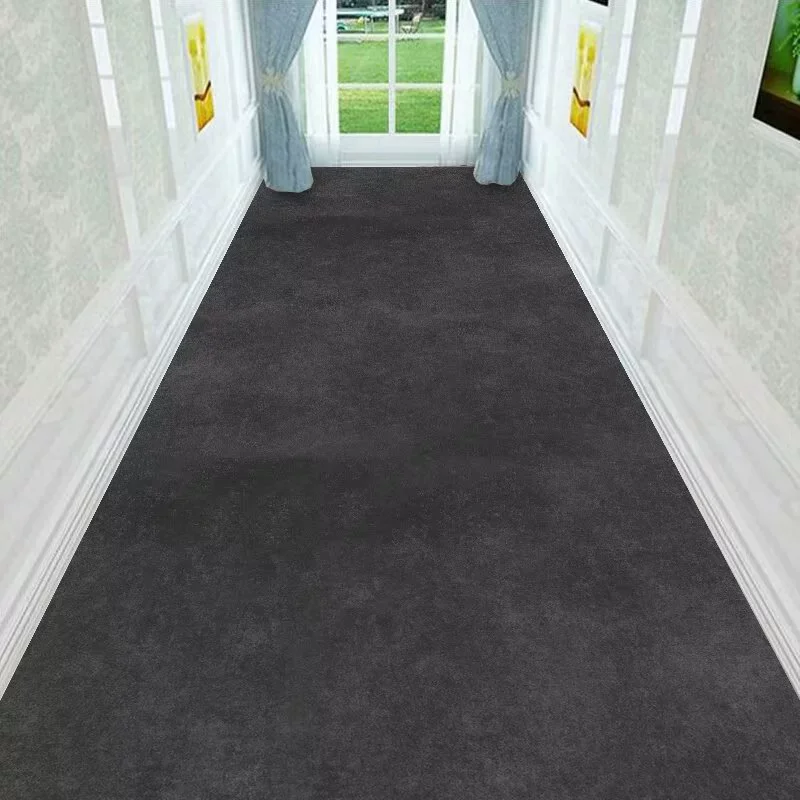 

Нескользящий ковер для коридора с индивидуальным вырезом, приятный для упражнений, прочный коврик для прихожей, напольный коврик для прихожей отеля