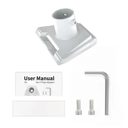 Upgrade Durable Starlink Roof Mounting Pole Pipe Connectors Compatible Starlink Gen3 V4 Standard Dish Mounting Kit Accessories