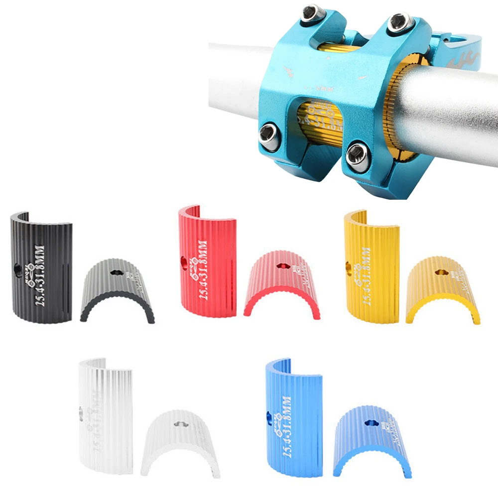 25.4mm to 31.8mm Aperture Adjust Adapter Reducing Spacer Handlebar Reducing Sleeve Bike Handlebar