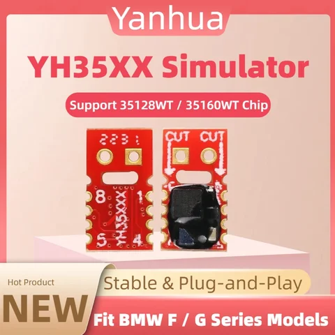 Симулятор для программатора Yanhua YH35XX, используемый для 35128WT 35160WT для чтения/записи для B M W F/G серии VOD EEPROM Eraser Tool
