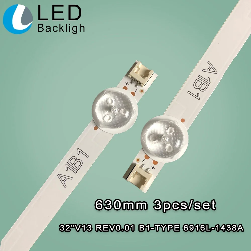 Podświetlenie LED Pasek TV 7LED LC320DUE 32LB530U 32LN536B 32LN5400 32LN5404 32LN5405 32LN540B 32LN540U 32LN5100 32LN520B 32LN540V