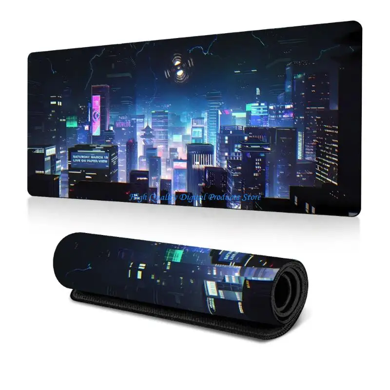 

U2JE Anime Large Mouse Pad Keyboard Mouse Mat Desk Pad for Computer Laptop Gaming
