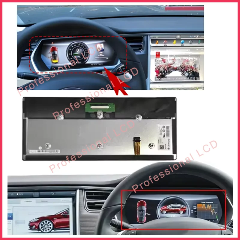 

12.3''Inch LA123WF1-SL01 LCD Display Screen For 2014 Tesla Model S Car Instrument Parts For Tesla Model X LA123WF1(SL)(01)
