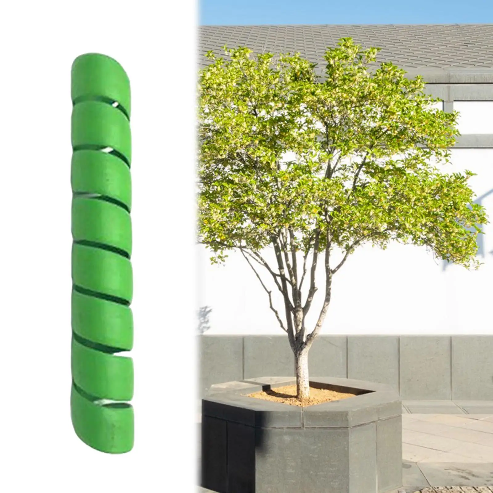 Tree Trunk Protector Wrap Tree Protection Cover Landscaping Spiral Tree Guard Plant Cover for Patio Yard Porch Lawn Gardening