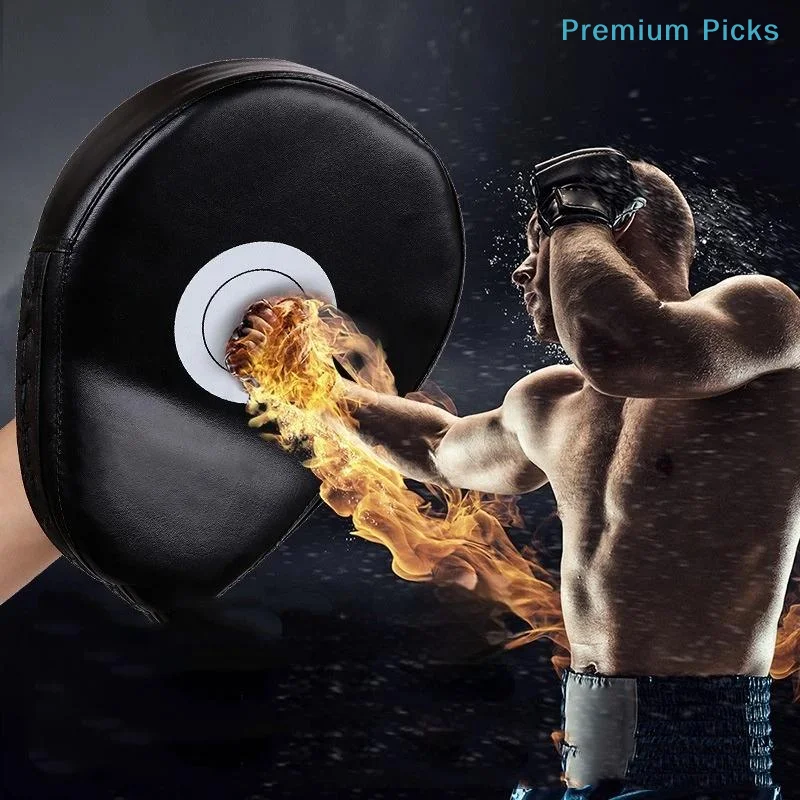 portableBoxing Punch Mitts Wear-Resistant Curved Hand Target Pads for MMA Muay Thai Teenager Training Exercise image 5