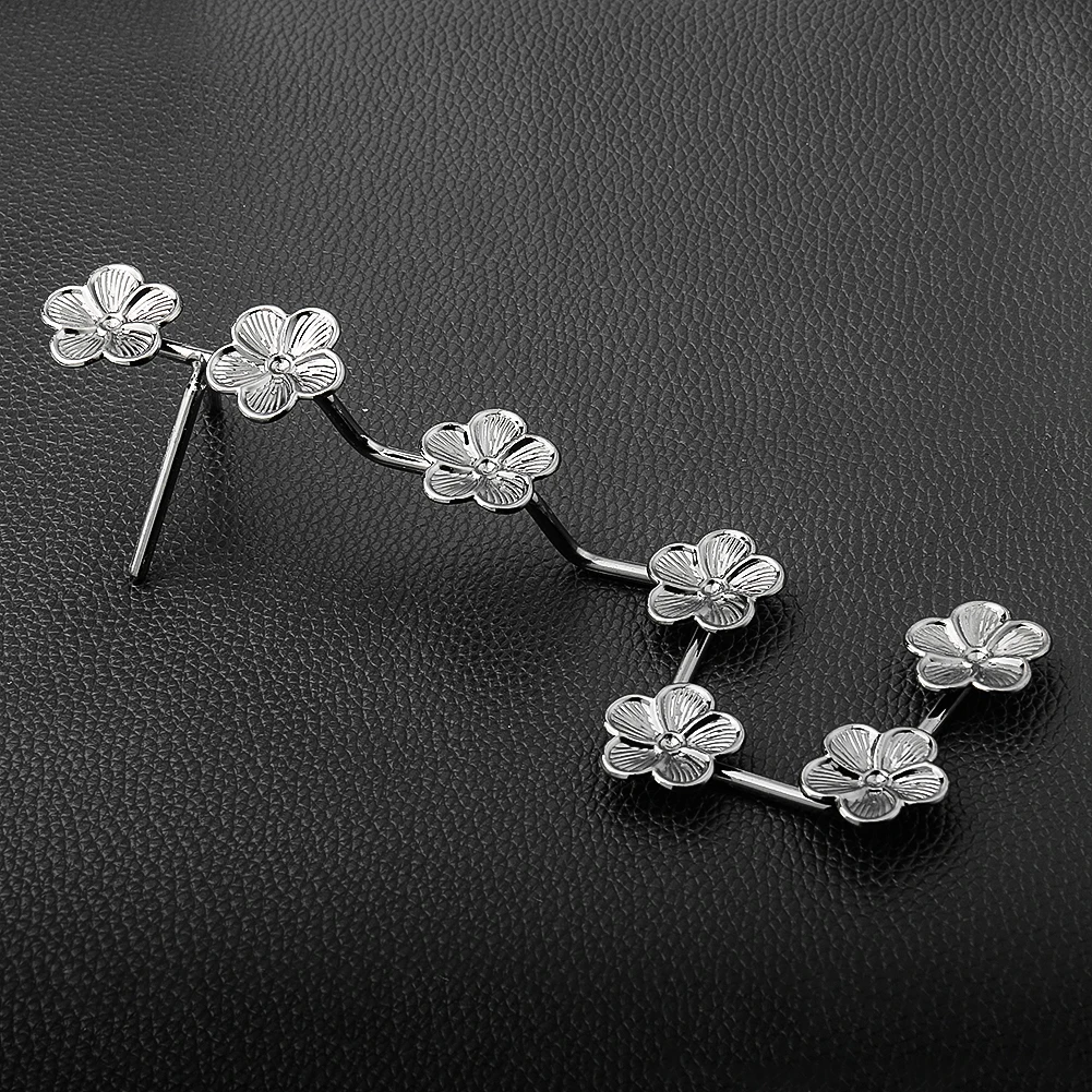 Plum Blossom Branch Display Stand Holder Crystal Ball Stone Sphere Support Base Chakra Meditation Rack Home Decor Photo Props