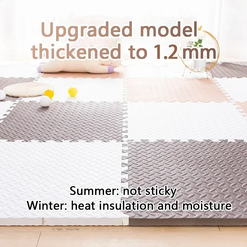 Interlocking Baby Play Mat Thick Soft Carpet Floor Playmat Children Room Activities Mat for Baby Kids Carpet Mats Foam Rug