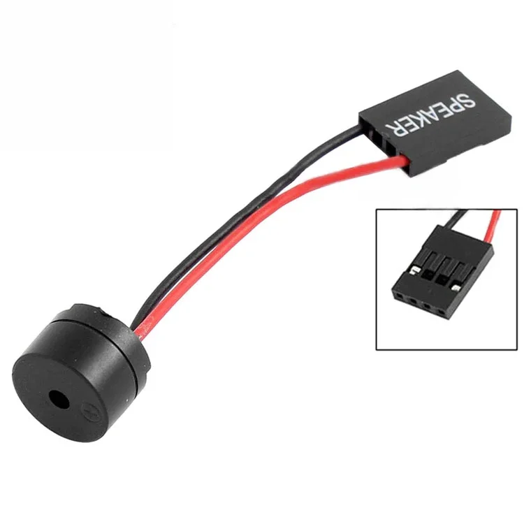 5-100 Uds Mini altavoz de enchufe para PC Interanal BIOS placa base de ordenador Mini caja integrada tablero zumbador alarma de pitido nuevo