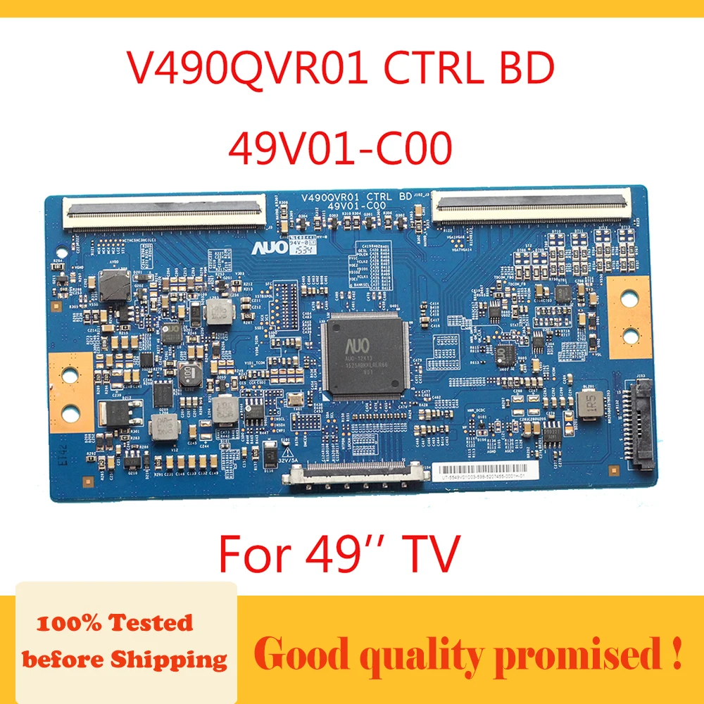 

V490QVR01 CTRLD 49V01-C00 49 TCon Board Suitable for 49" TV Logic Board Origional Product Profesional Test Board 49 Inch TV