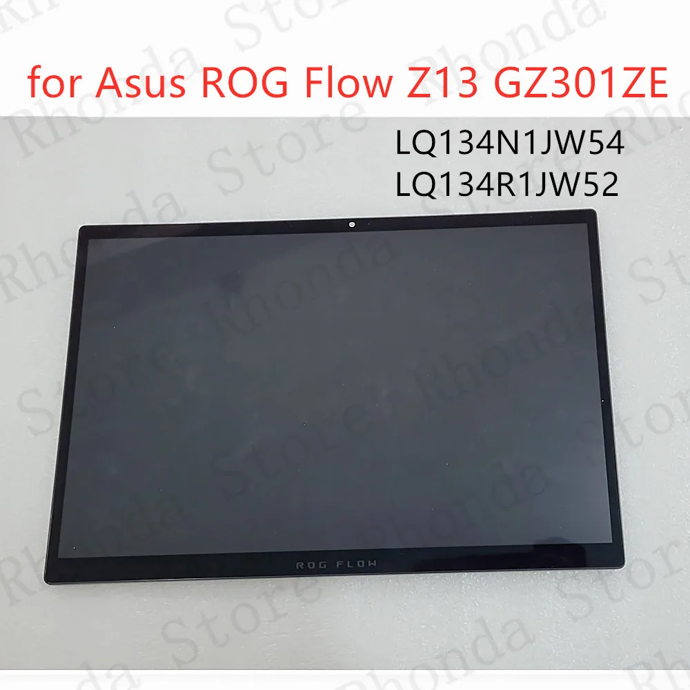 for Asus ROG Flow Z13 GZ301ZE GZ301 Touch Screen Digitizer LQ134N1JW54 LQ134R1JW52 Matrix LCD Screen