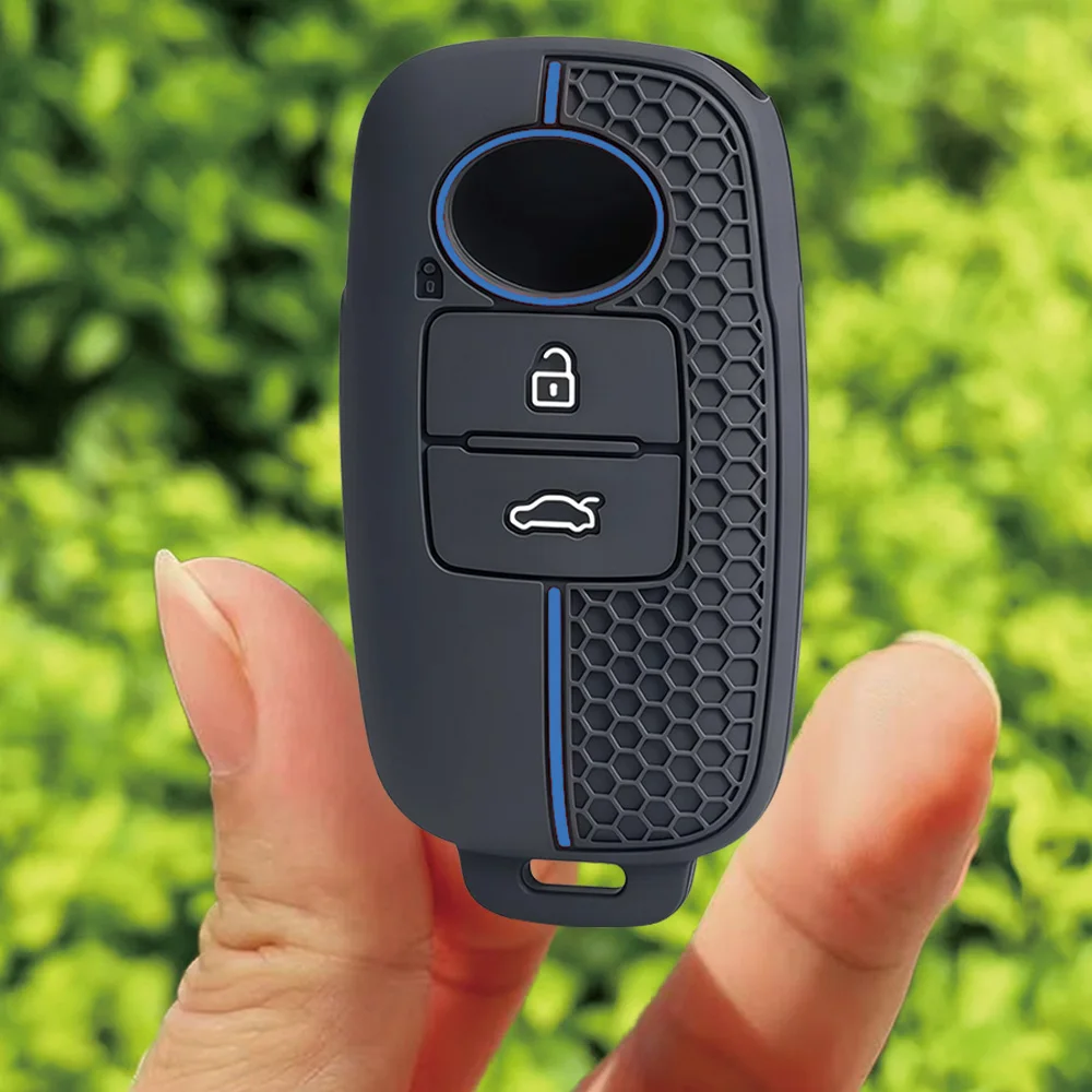 For Toyota Raize Veloz Yaris Vitz Wigo For Daihatsu Rocky Tanto 2 Button Silicone Two Button Flip Key Cover 2 Button